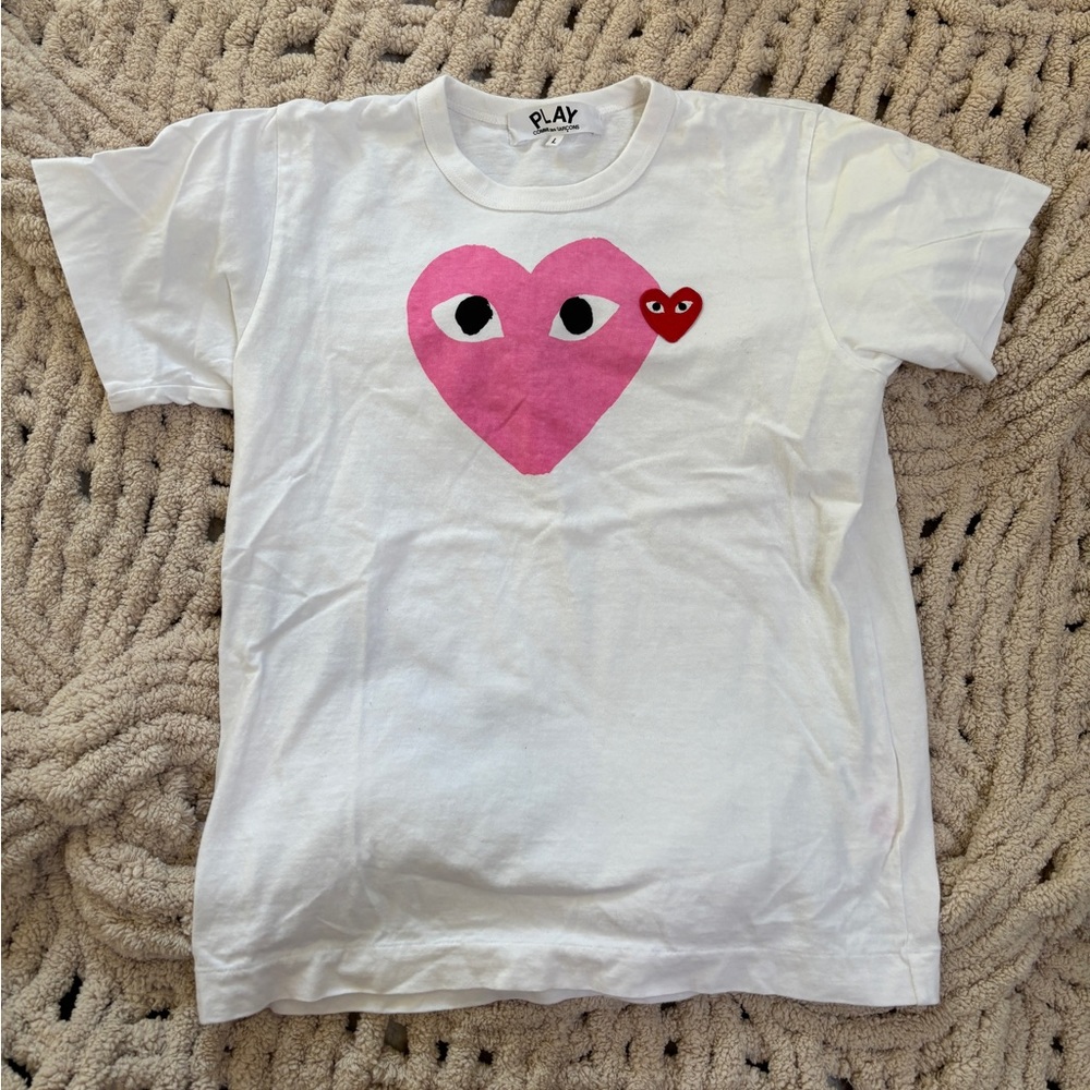Comme des Garcons Play Heart Logo T-shirt